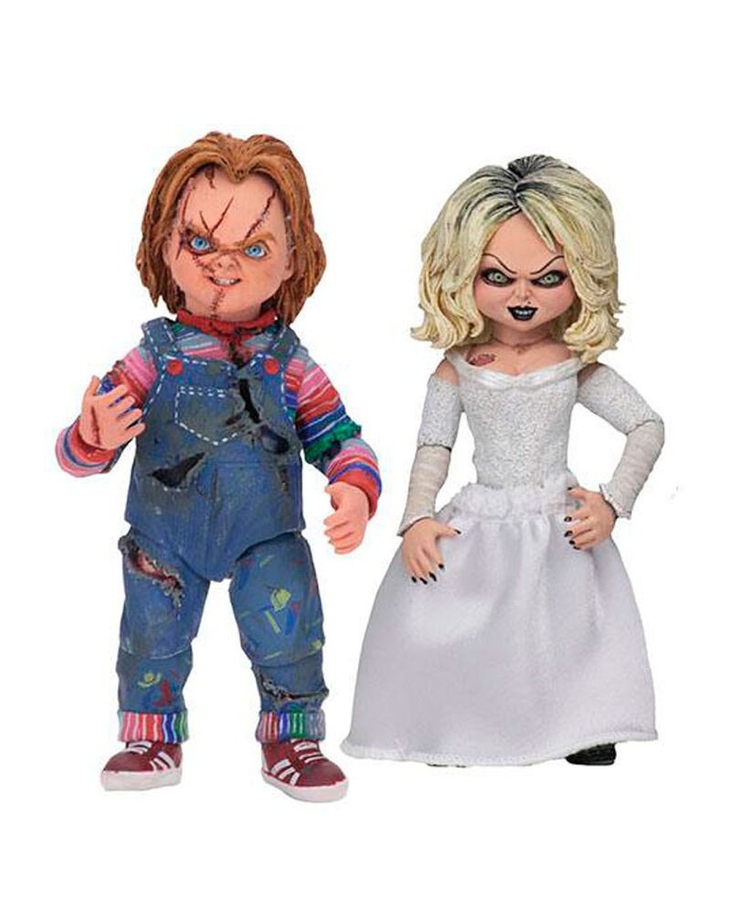 Figuras Chucky & Tiffany La Novia de Chucky 10cm