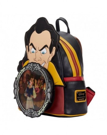 Mochila Villanos Escena Gaston La Bella y la Bestia Disney Loungefly 26cm