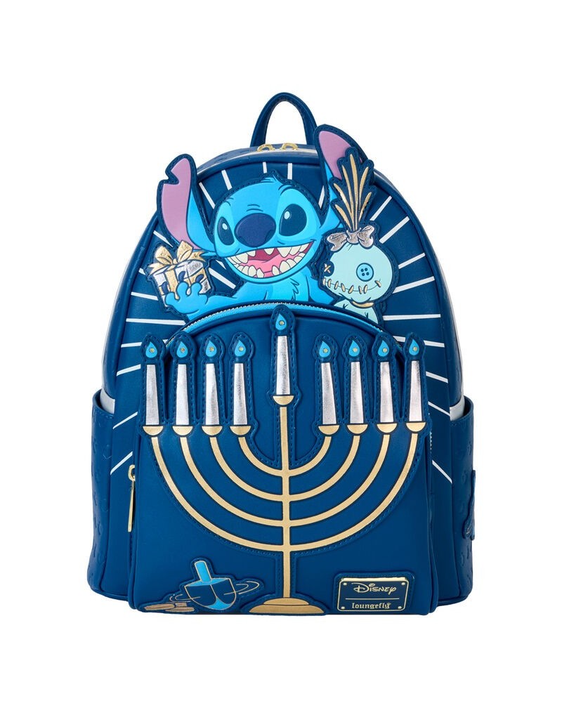 Mochila Menorah Stitch Disney Loungefly