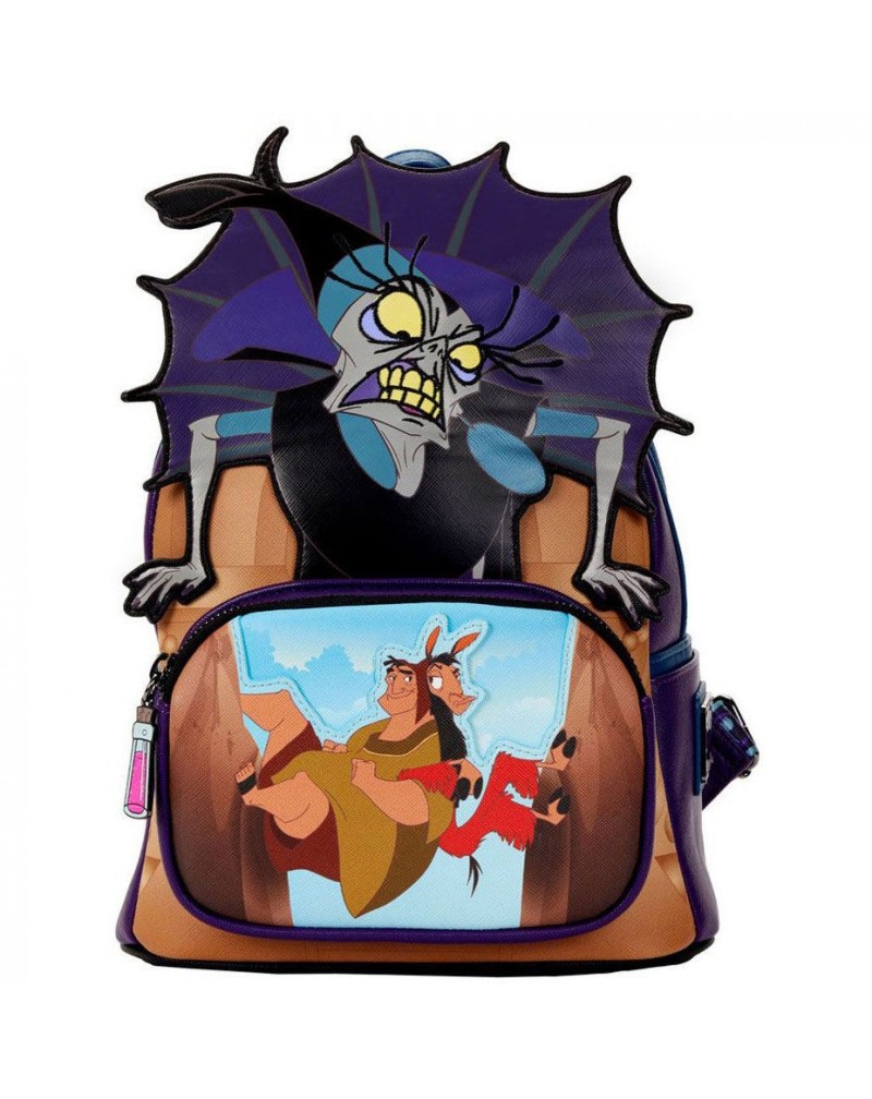 Mochila Villanos El Emperador y sus Locuras Disney Loungefly 26cm