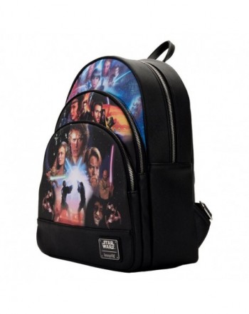 Mochila Trilogia de precuelas Star Wars Loungefly 34cm