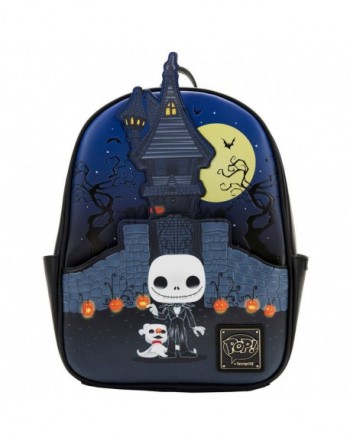 Mochila Jack Skellington Pesadilla Antes de Navidad Disney Loungefly 30cm