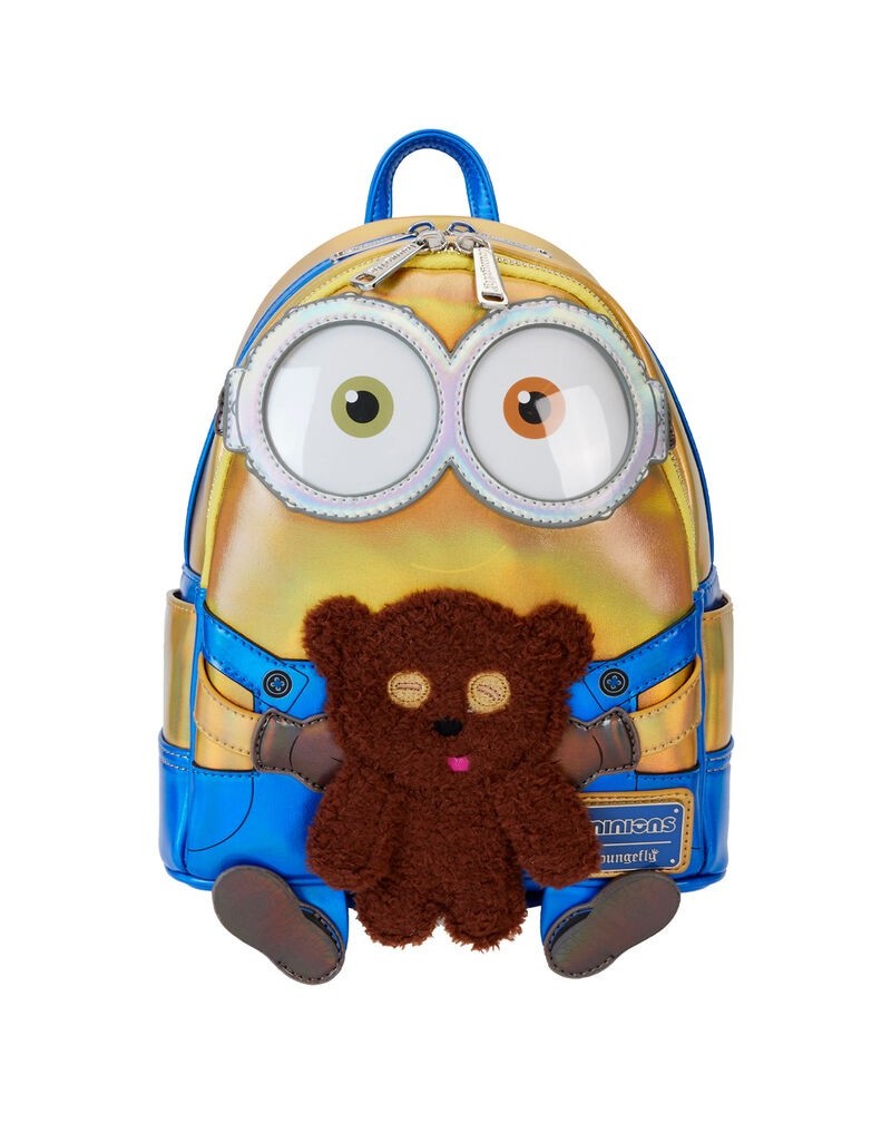 Mochila Bob Minions Gru Mi Villano Favorito Loungefly 26cm