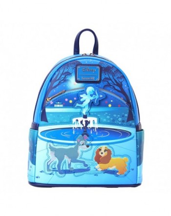 Mochila 70th Anniversary La Dama y el Vagabundo Disney Loungefly 26cm