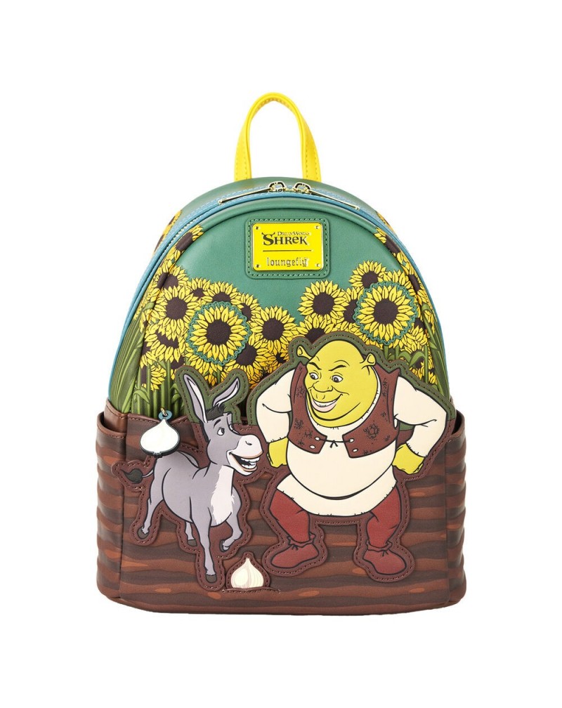 Mochila Vibraciones Primaverales Shrek Loungefly 26cm