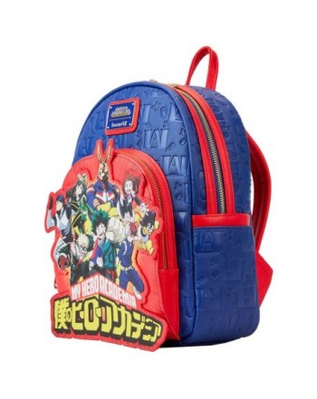 Mochila Group Debossed Logo My Hero Academia Loungefly 26cm