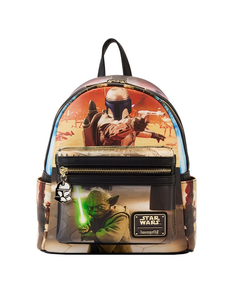 Mochila El Ataque de los Clones Episode II Star Wars Loungefly 26cm