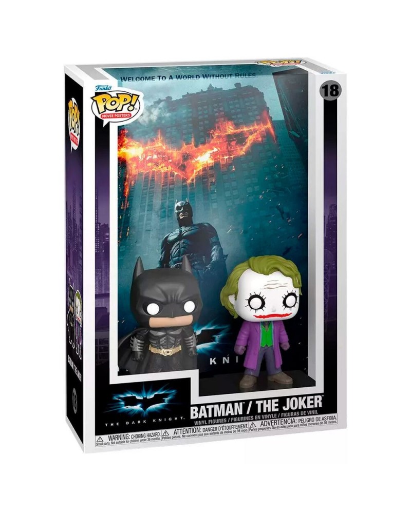 Figura POP Movie Poster DC Comics The Dark Knight Batman & Joker