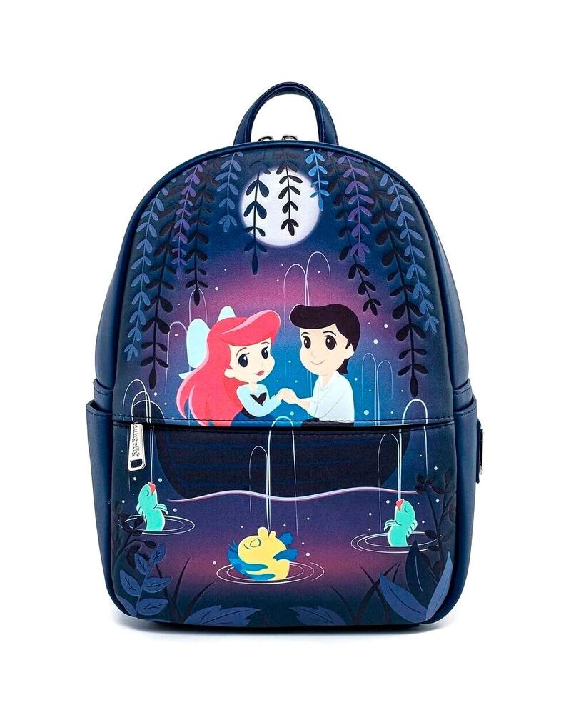 Mochila Gondola La Sirenita Disney Loungefly 31cm