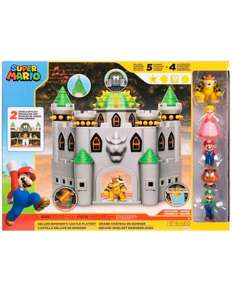 Playset Bowser Castillo Super Mario Bros