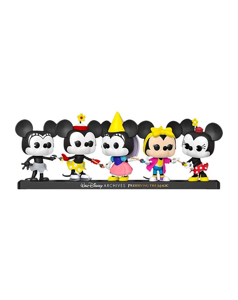 Blister 5 figuras POP Disney Minnie Mouse Exclusive