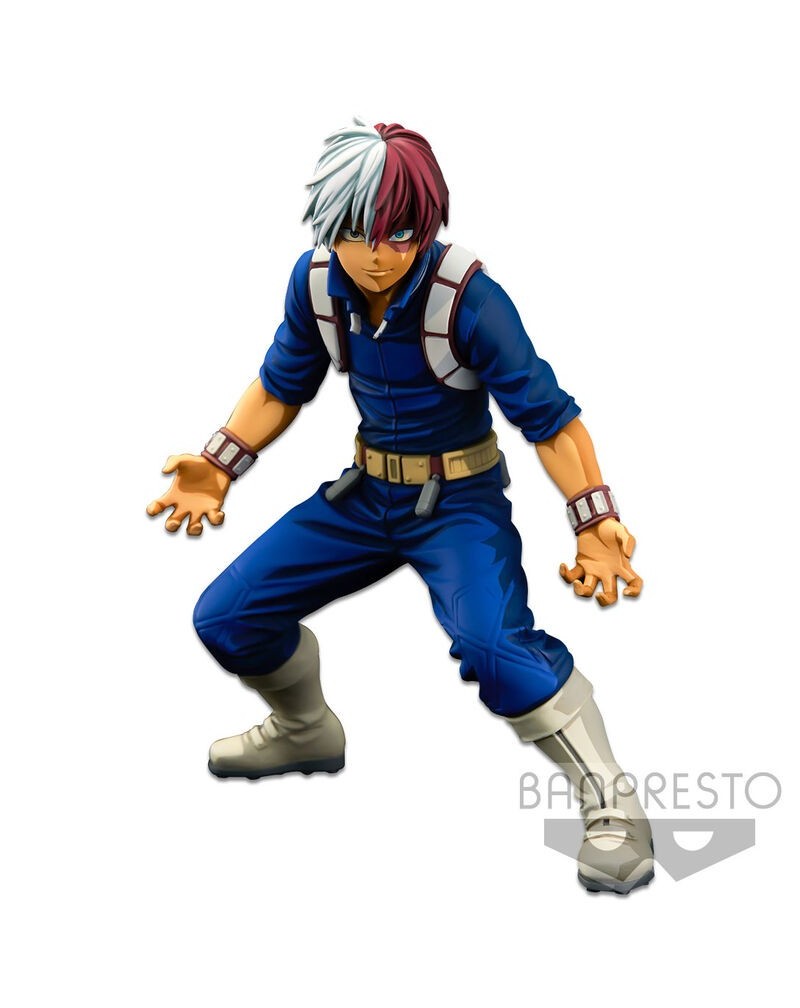 Figura The Shoto Todoroki Two Dimensions Banpresto World figure Colosseum Super Master Stars Piece My Hero Academia 21cm