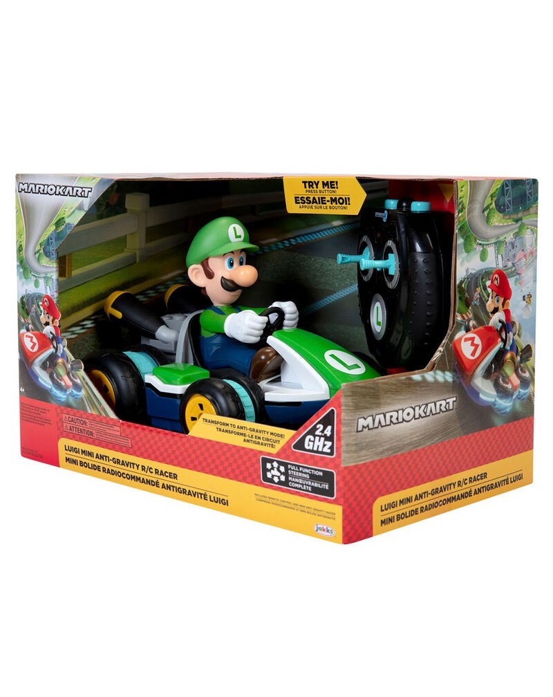 Coche Mini RC Racer Luigi Mario Kart Nintendo radio control