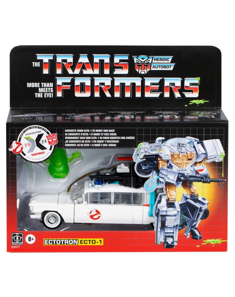 Figura Ectotron Ecto-1 Heroic Autobot Cazafantasmas Transformers