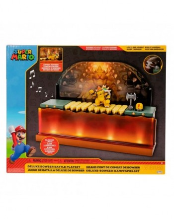 Playset Batalla contra Bowser Deluxe Super Mario Bros