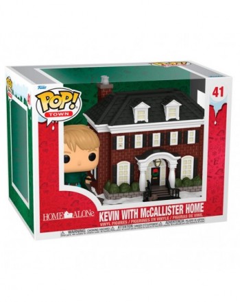 Figura POP Town Home Alone Kevin with McCallister Home