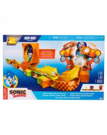 Playset Super Sonic Deluxe Go Go Racers Sonic