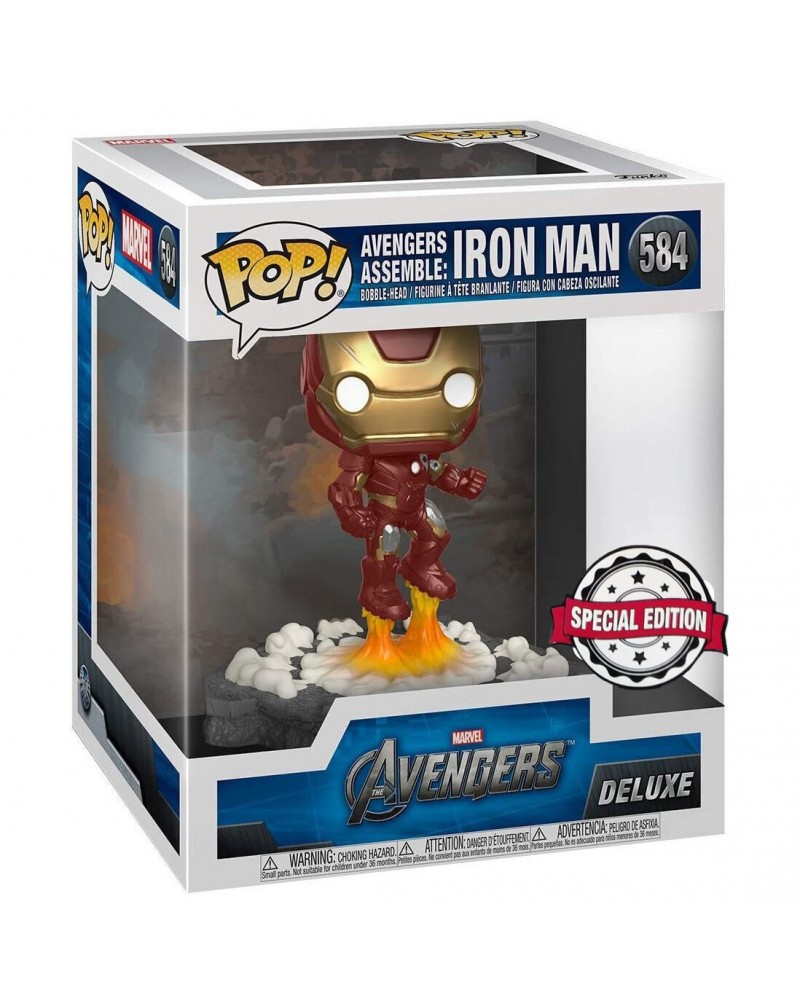 Figura POP Marvel Avengers Iron Man Assemble Exclusive