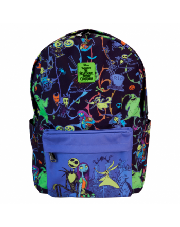 Mochila nylon Pesadilla Antes de Navidad Disney Loungefly 43cm