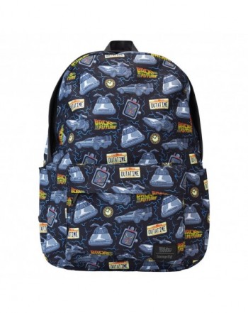 Mochila nylon 40th Anniversary Regreso al Futuro Loungefly 44cm