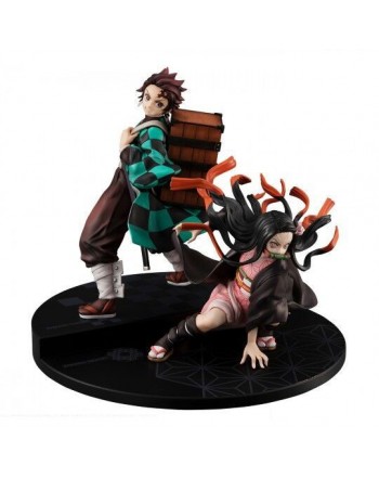 Figura Kamado brother and sister Precious G.E.M. series Demon Slayer Kimetsu no Yaiba 17cm