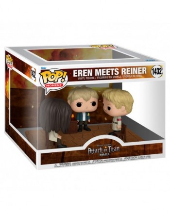 Figura POP Moment Attack on Titan Eren Meets Reiner