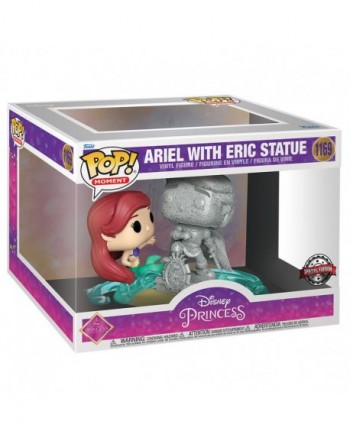 Figura POP Disney Ultimate Princess La Sirenita Ariel & Statue Eric Exclusive