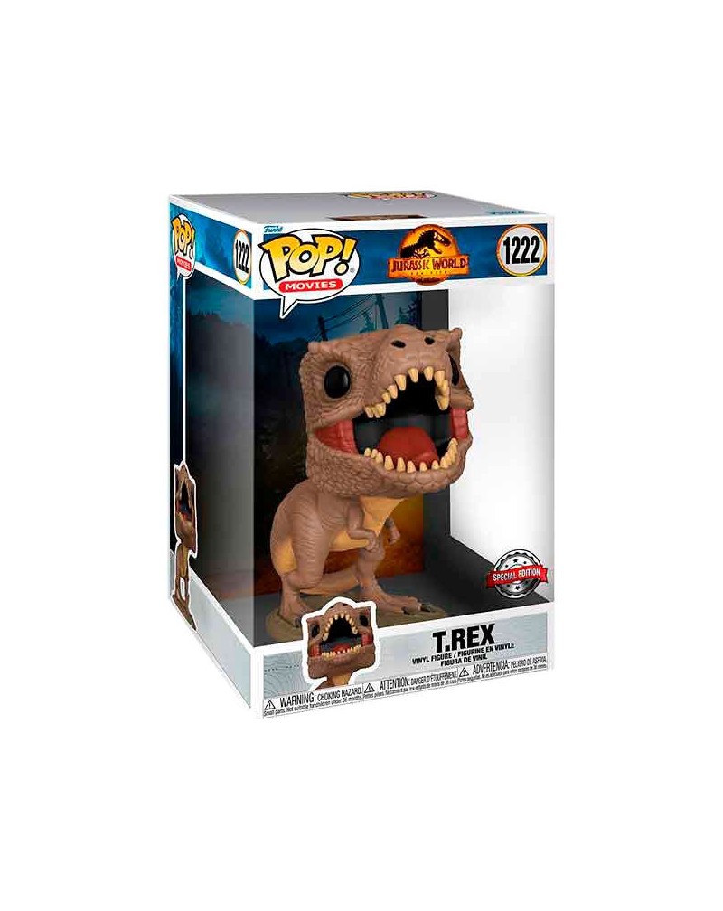 Figura POP Jurassic World 3 T-Rex Exclusive 25cm