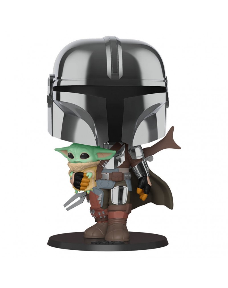 Figura POP Star Wars Mandalorian with Yoda Child 25cm