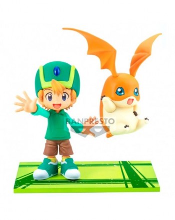 Figura Takeru & Patamon Adventure Archives Digimon Adventure 15cm