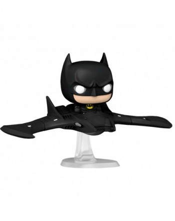 Figura POP Ride Deluxe DC Comics The Flash Batman in Batwing