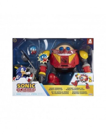 Playset Batalla Robot Gigante Eggman contra Sonic Sonic the Hedgehog