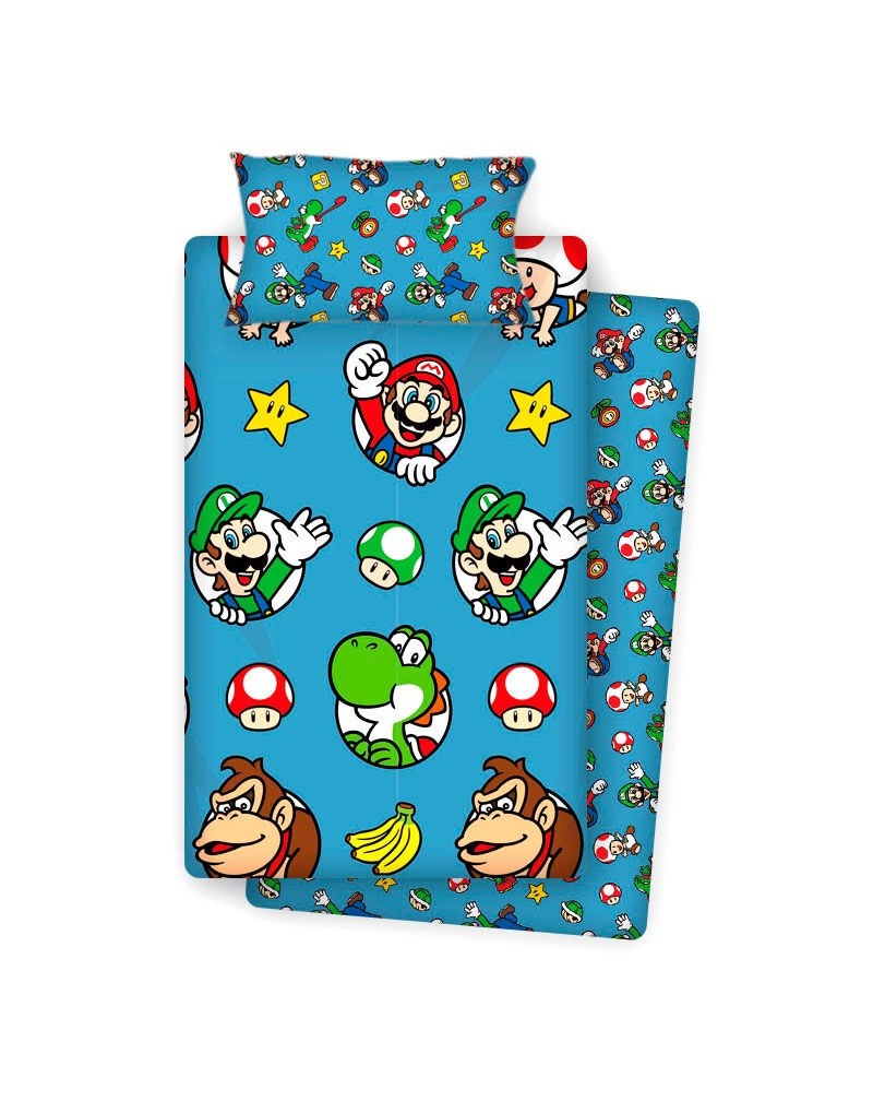 Juego sabanas Super Mario Bros 90cm