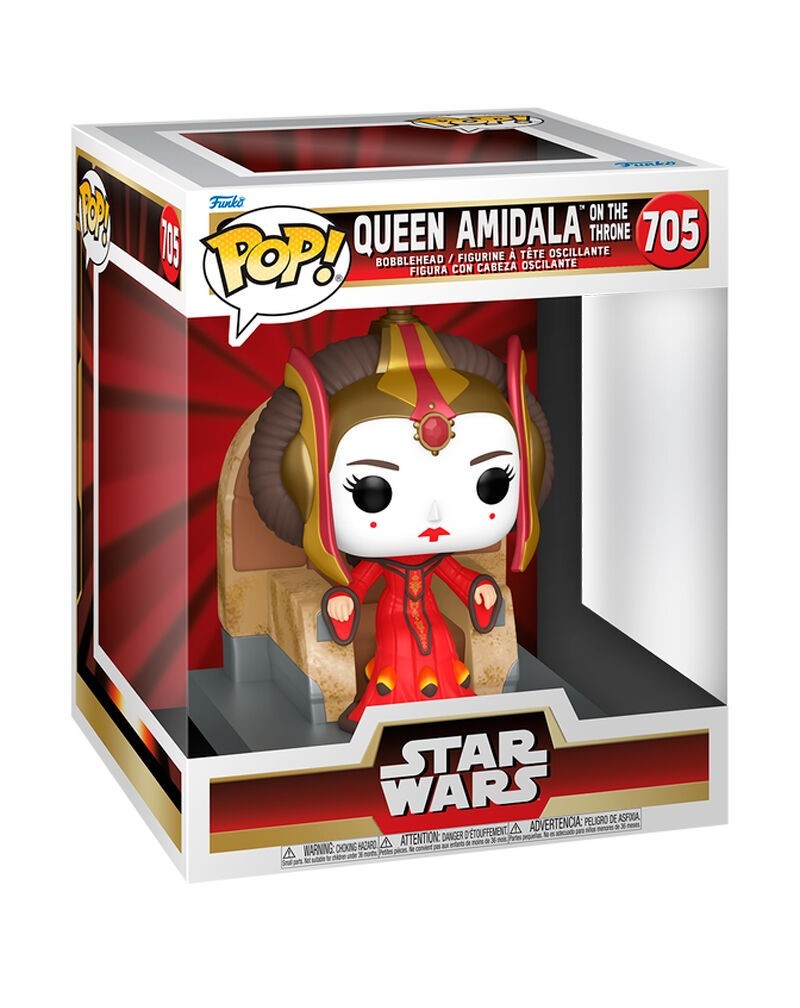 Figura POP Deluxe Star Wars Queen Amidala on the Throne