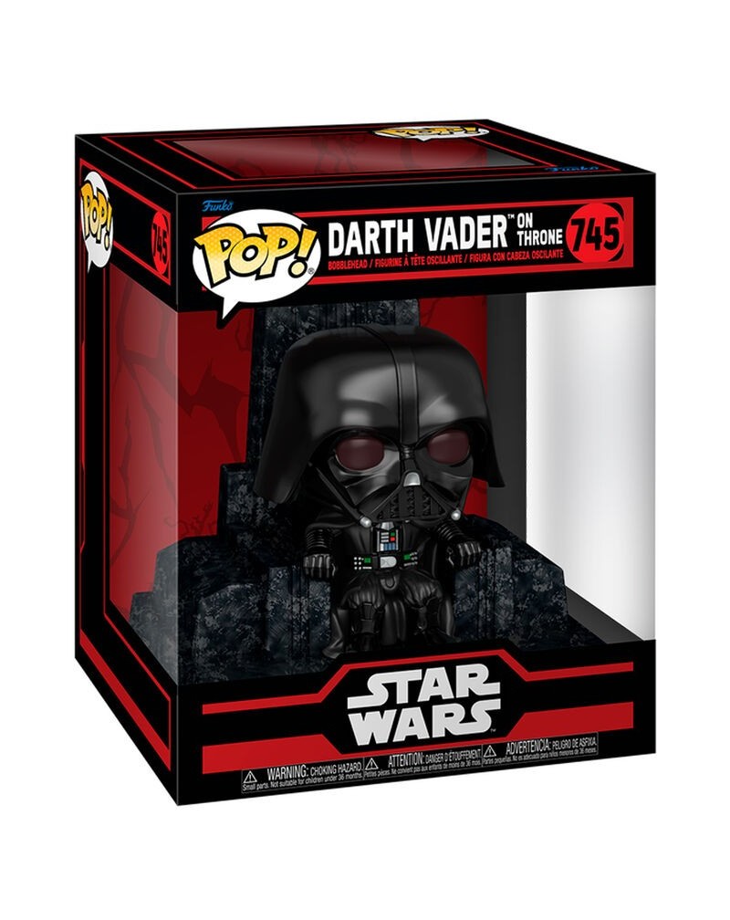 Figura POP Deluxe Star Wars Darth Vader on Throne