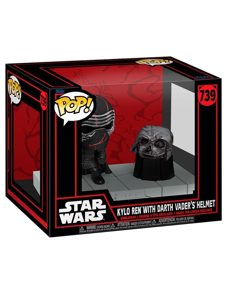 Figura POP Deluxe Star Wars Kylo Ren with Darth Vader Helmet