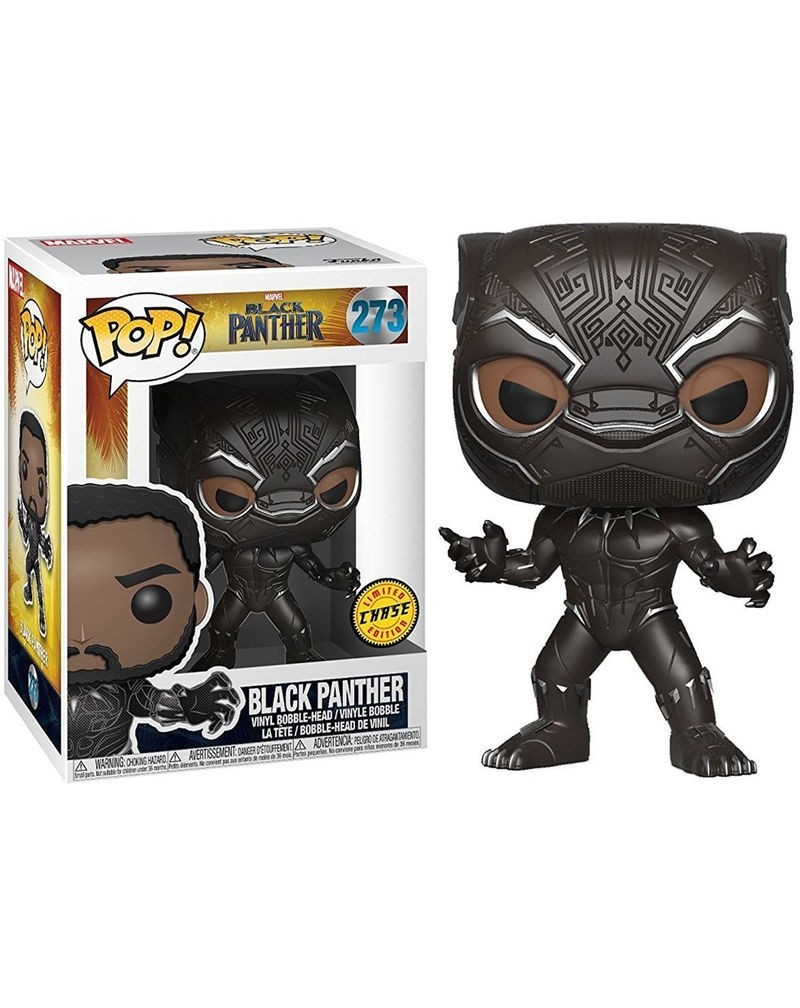 Figura POP Marvel Black Panther Chase