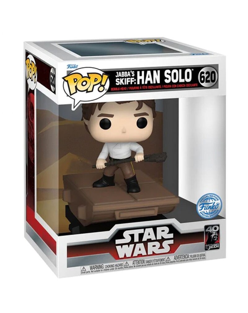 Figura POP Deluxe Star Wars Jabba Skiff Han Solo Exclusive