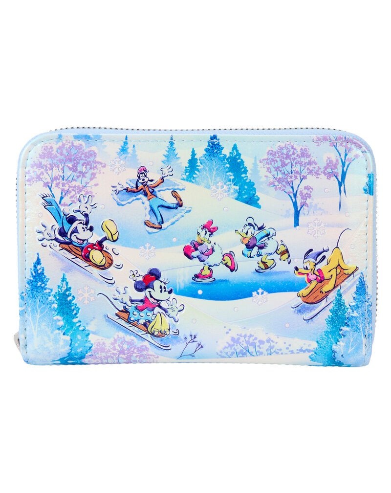 Cartera Winter Wonderland Mickey and Friends Disney Loungefly