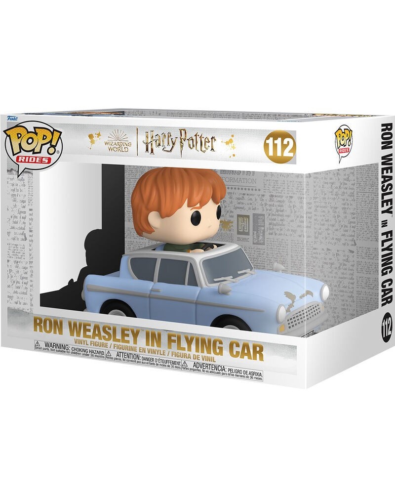 Figura POP Harry Potter Ron Weasley in Flying Car