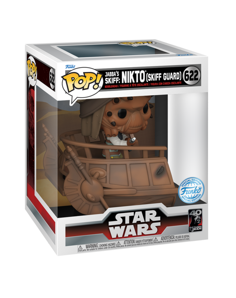 Figura POP Deluxe Star Wars Nikto Skiff Guard Exclusive