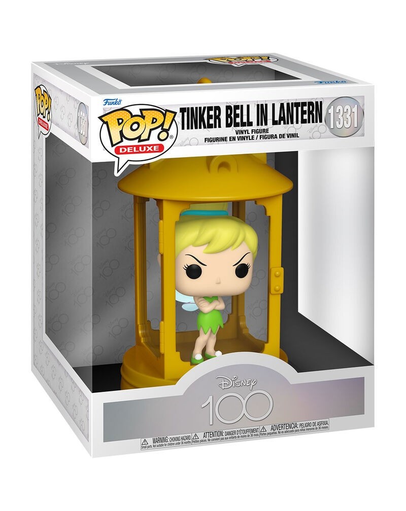 Figura POP Deluxe Disney 100th Anniversary Peter Tinker Bell in Lantern