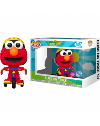 Figura POP Rider Barrio Sesamo Elmo on Trike Exclusive