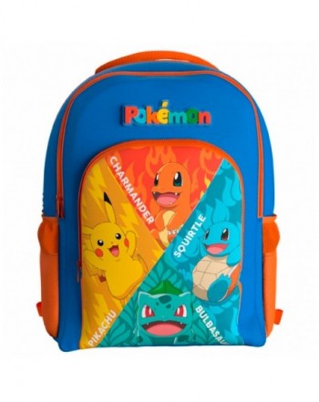 Mochila Starters Pokemon 43cm adaptable