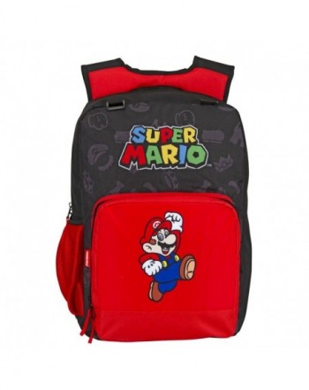 Mochila Super Mario Bros adaptable 43cm