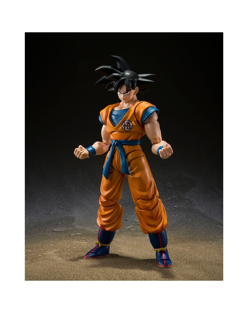 Figura S.H Figuarts Son Goku Super Hero Dragon Ball Super Z 14cm