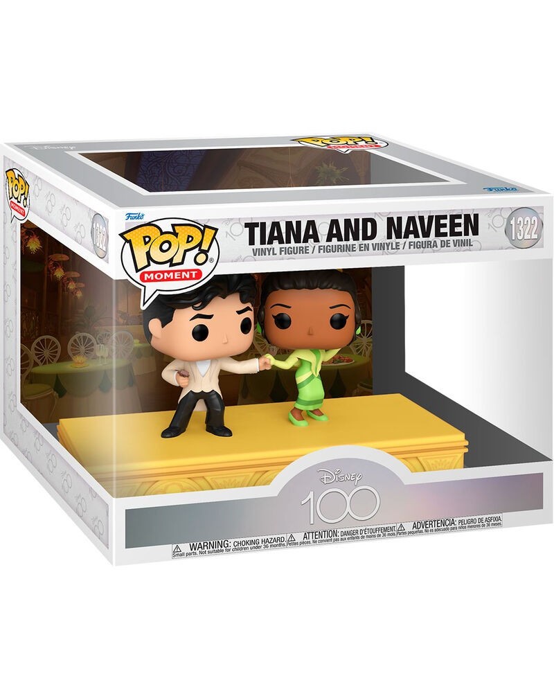 Figura POP Disney 100th Anniversary Tiana & Naveen