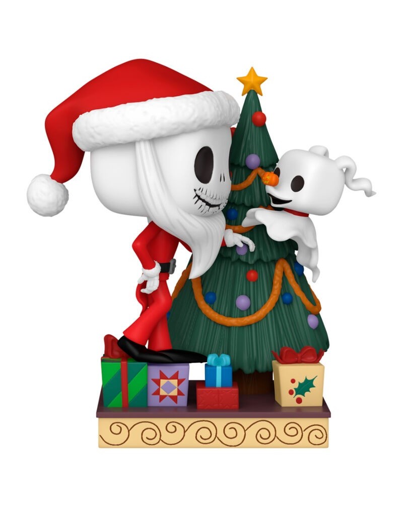 Figura POP Deluxe Disney Pesadilla Antes de Navidad 30th Anniversary Jack Skellington and Zero