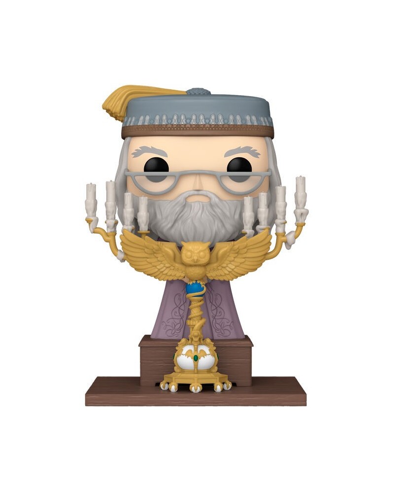 Figura POP Deluxe Harry Potter y el Prisionero de Azkaban - Dumbledore with Podium