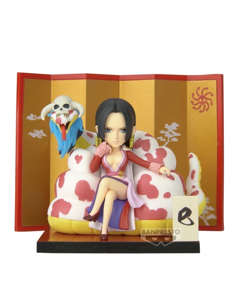 Figura Boa Hancock & Salome World Collectable Special One Piece 6cm